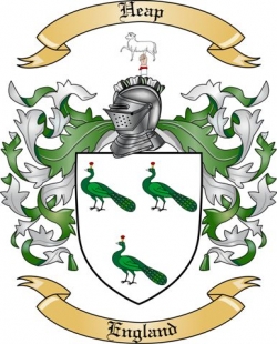 Heap Family Crest from England