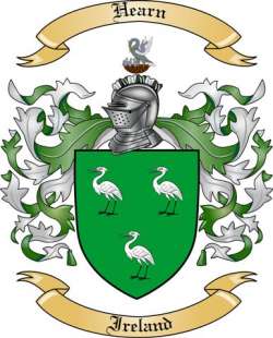 Hearn Family Crest from Ireland