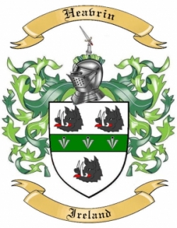Heavrin Family Crest from Ireland