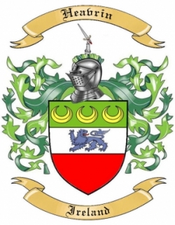 Heavrin Family Crest from Ireland1