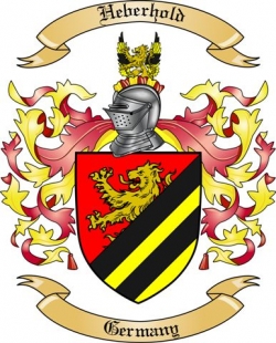 Heberhold Family Crest from Germany