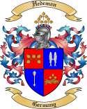 Hedeman Family Crest from Germany