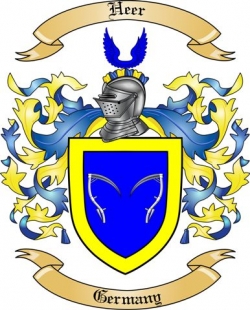 Heer Family Crest from Germany2