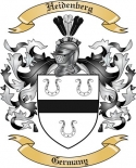 Heidenberg Family Crest from Germany2