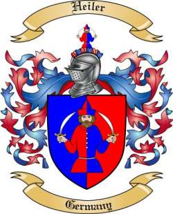 Heiler Family Crest from Germany