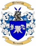 Heimrich Family Crest from Germany