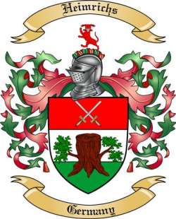 Heimrichs Family Crest from Germany2