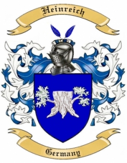 Heinreich Family Crest from Germany