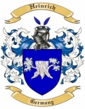 Heinrich Family Crest from Germany