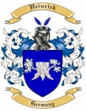 Heinrick Family Crest from Germany