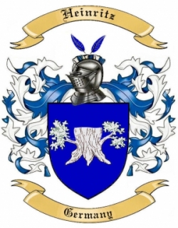 Heinritz Family Crest from Germany