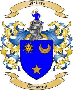 Hellers Family Crest from Germany