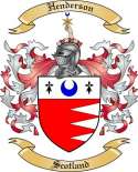 Henderson Family Crest from Scotland