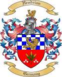 Hendrian Family Crest from Germany