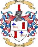 Hendry Family Crest from Scotland2