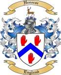 Henecoc Family Crest from England