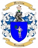 Henlein Family Crest from Germany
