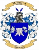 Hennerich Family Crest from Germany