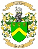 Henwood Family Crest from England