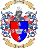 Herbour Family Crest from England