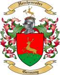 Herchenroder Family Crest from Germany