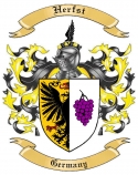 Herfst Family Crest from Germany