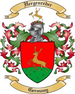 Hergenreder Family Crest from Germany