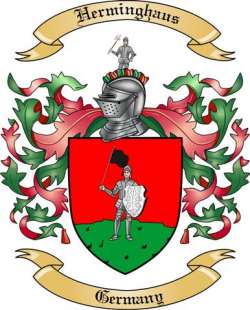 Herminghaus Family Crest from Germany