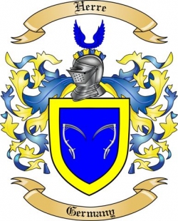 Herre Family Crest from Germany2