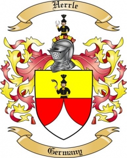 Herrle Family Crest from Germany