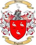 Herron Family Crest from England