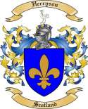 Herryson Family Crest from Scotland