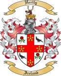 Hertly Family Crest from Ireland