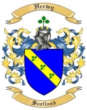 Herwy Family Crest from Scotland