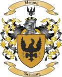 Herzog Family Crest from Germany2