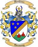 Heshizer Family Crest from Germany