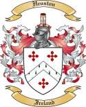 Heuston Family Crest from Ireland