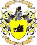 Heuvele Family Crest from Holland