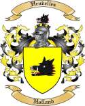 Heuvelles Family Crest from Holland
