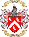 Hewitt Family Crest from England