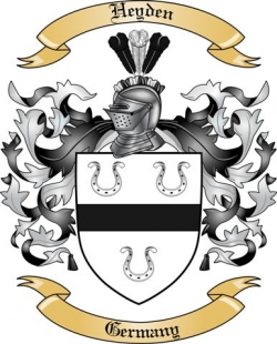 Heyden Family Crest from Germany2