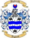 Heyworth Family Crest from England