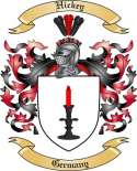Hickey Family Crest from Germany