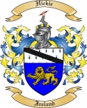 Hickie Family Crest from Ireland