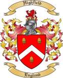 Highfield Family Crest from England