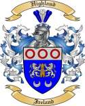 Highland Family Crest from Ireland
