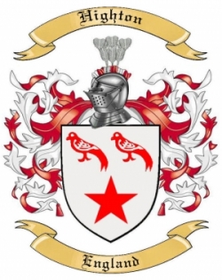 Highton Family Crest from England