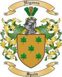 Higuera Family Crest from Spain