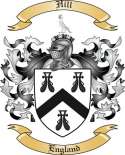 Hill Family Crest from England2