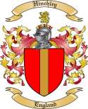 Hinchley Family Crest from England